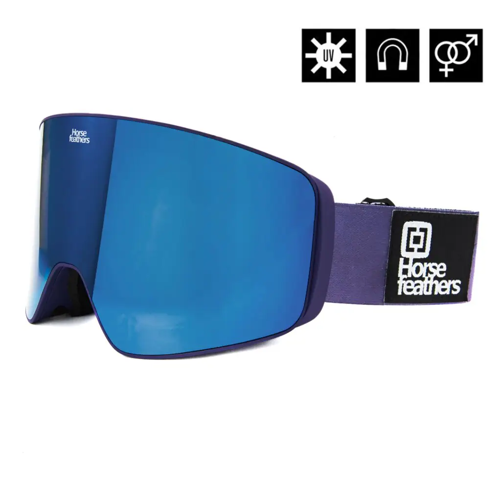 Horsefeathers Lynx 2027 Aurora Mirror Blue + Extra Lens