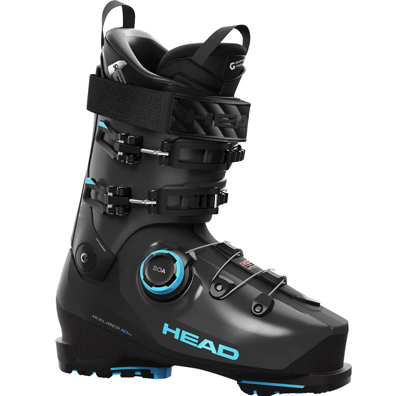 Head Kaliber 110 MV GW BOA 2027 - Anthrazit Speedblue